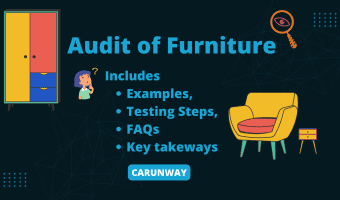 Audit of Furniture includes
