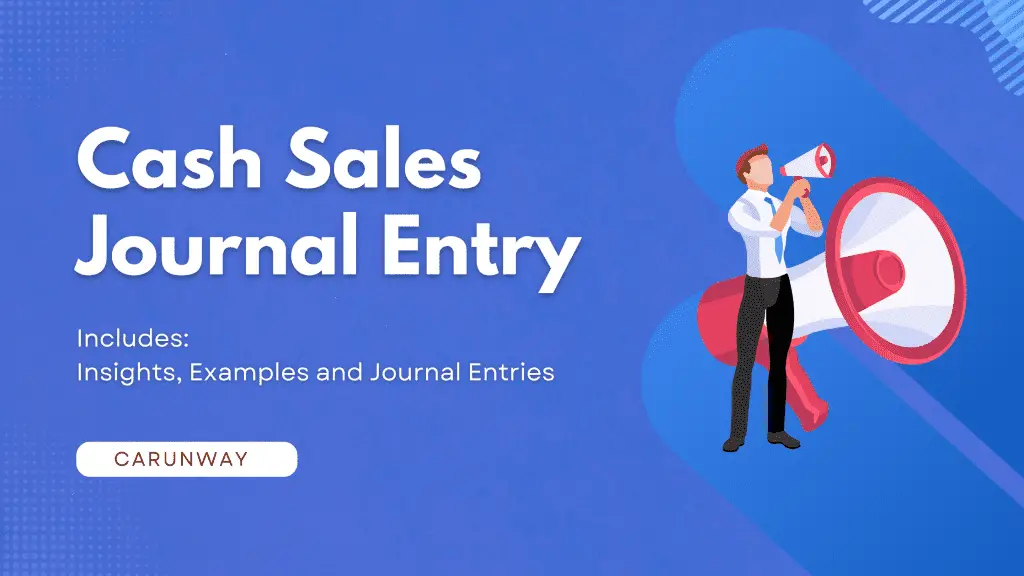 Cash Sales Journal Entry