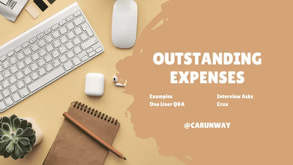 Outstanding Expenses